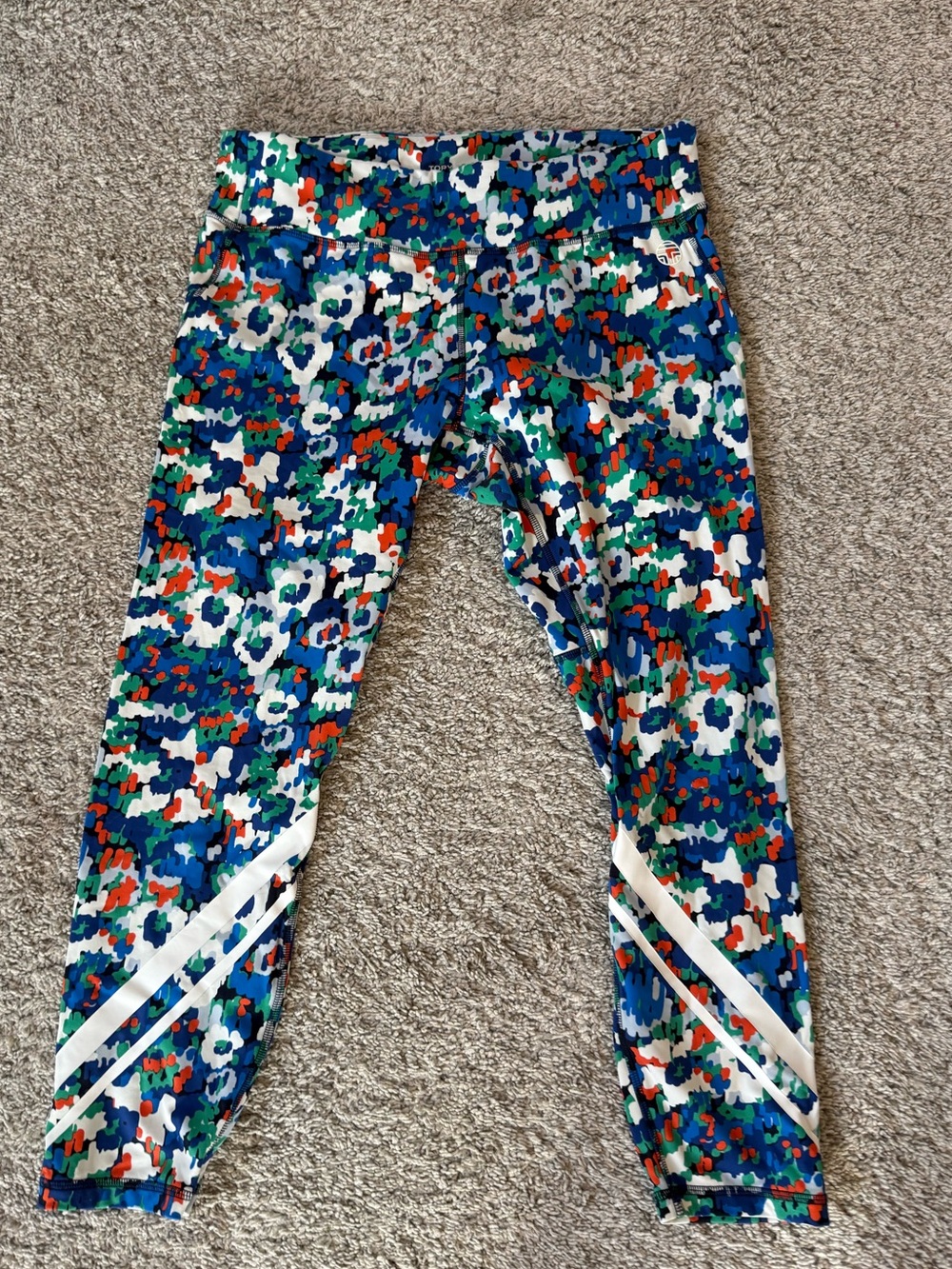 Tory Burch Sport Crop Leggings Multicolor